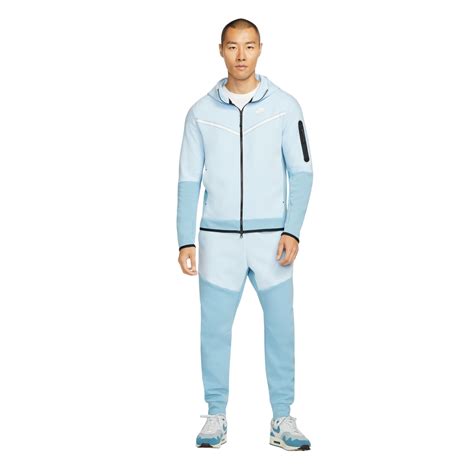 nike tech blauw broek|nike tech pak.